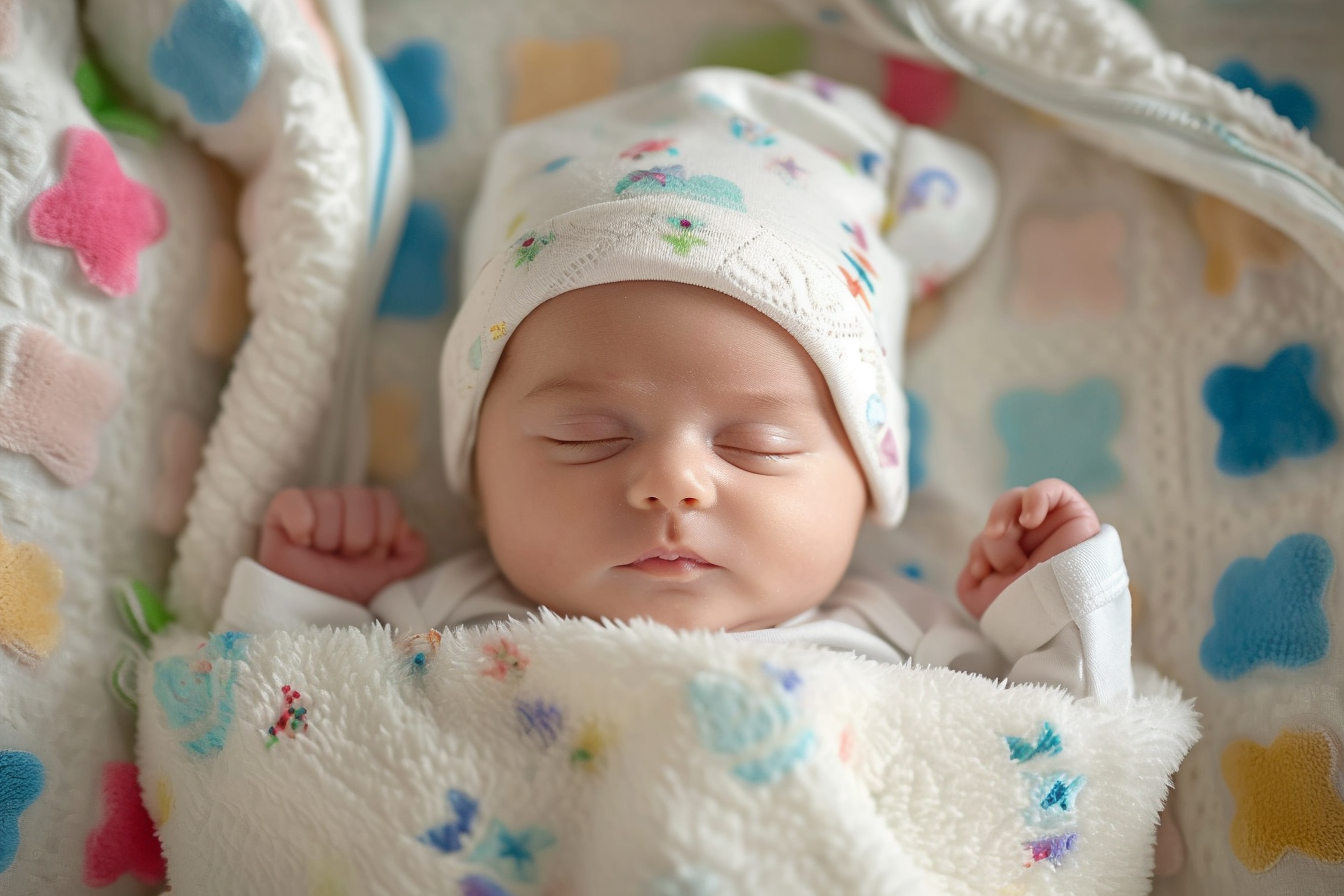 A close-up of a newborn baby | Source: Midjourney