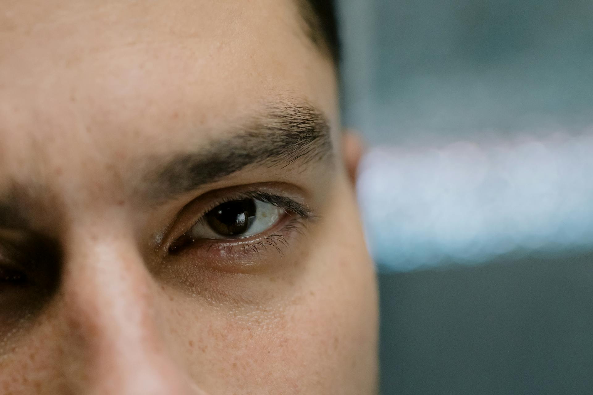 Close up of a man's face | Source: Pexels