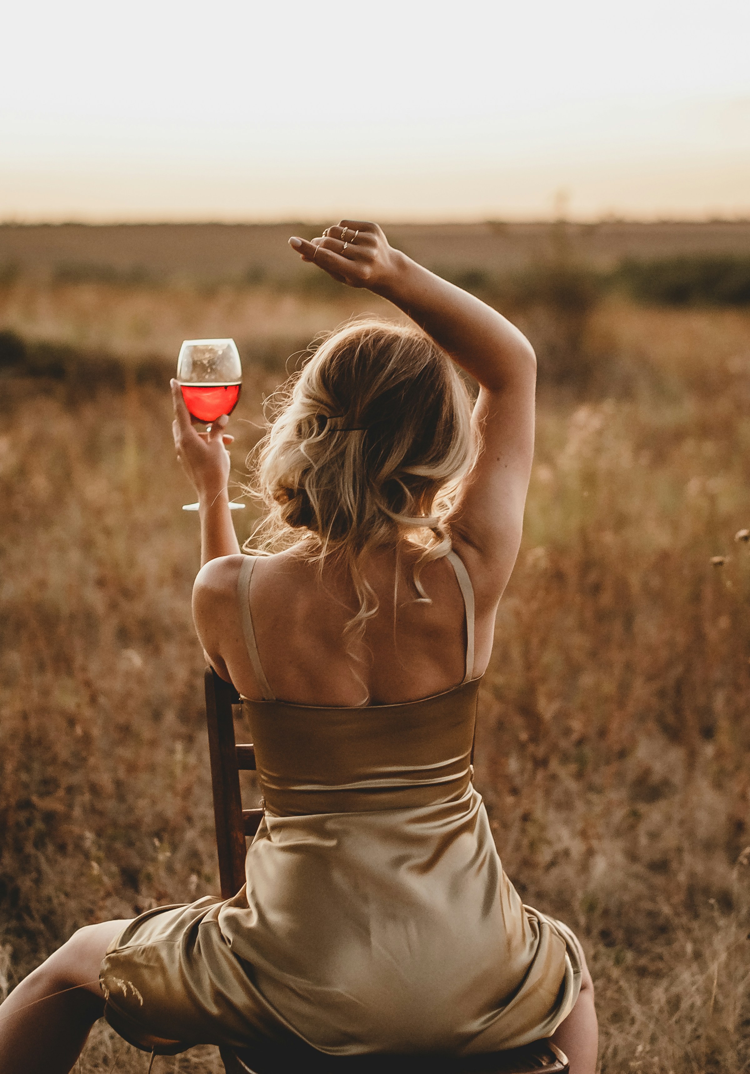 A woman drinking wine | Source: Unsplash